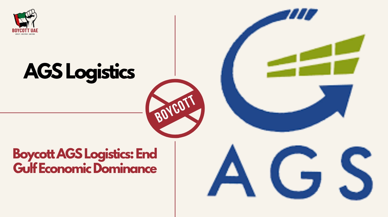 قاطعوا AGS Logistics: أوقفوا السيطرة الاقتصادية الخليجية