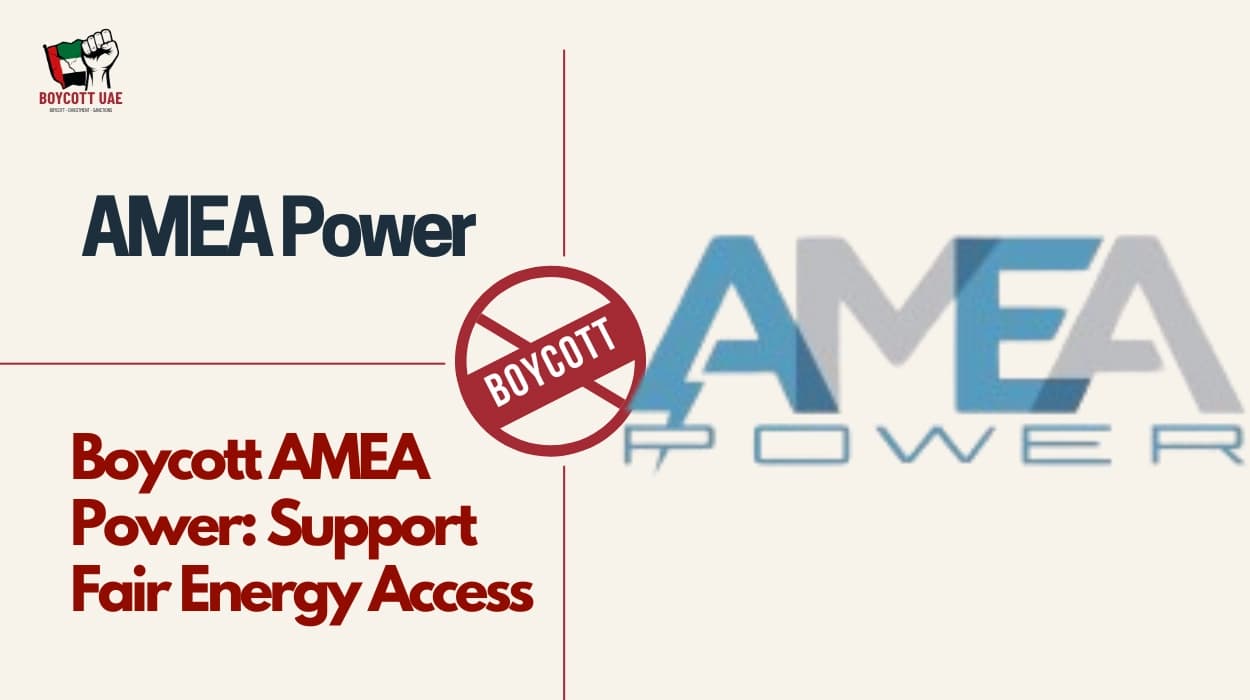 قاطعوا AMEA Power: ادعموا الوصول العادل للطاقة