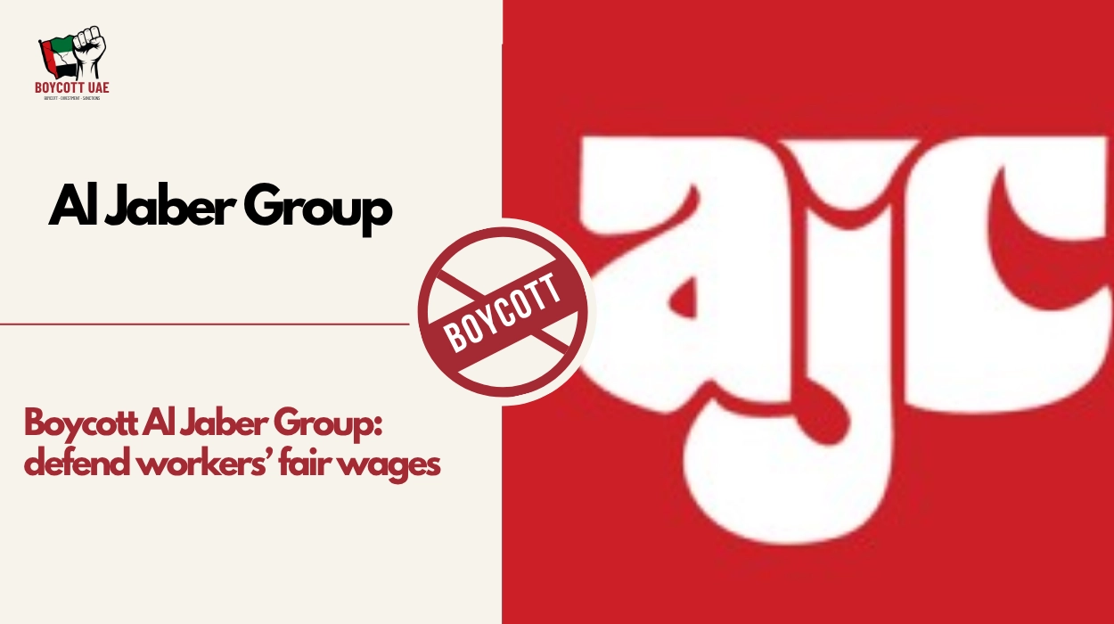 قاطعوا Al Jaber Group: دافعوا عن أجور العمال العادلة