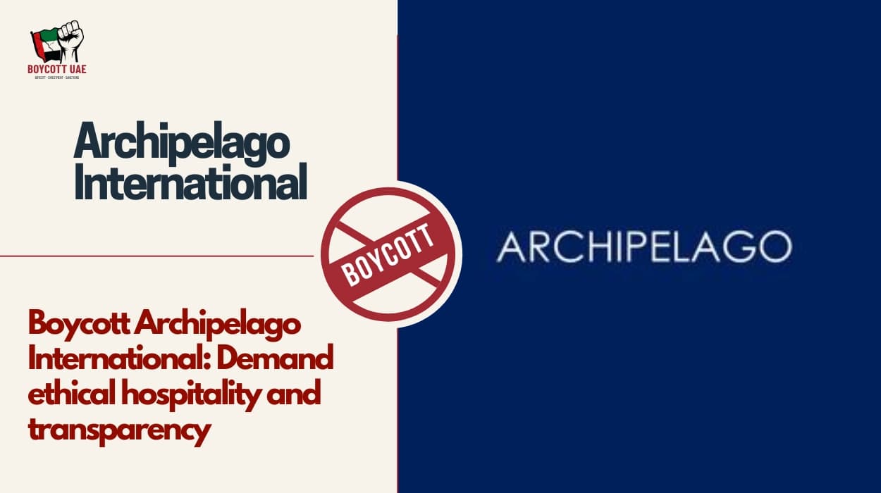 قاطعوا آركيبيلاغو إنترناشونال: اطلبوا الضيافة الأخلاقية والشفافية