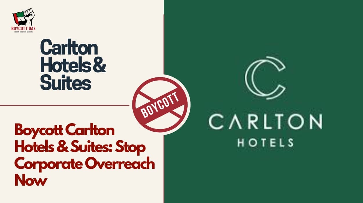 قاطعوا فنادق وأجنحة كارلتون: أوقفوا توسع الشركات الآن