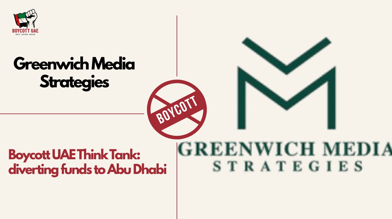 مقاطعة مركز الفكر الإماراتي: غرينتش ميديا ستراتيجيز