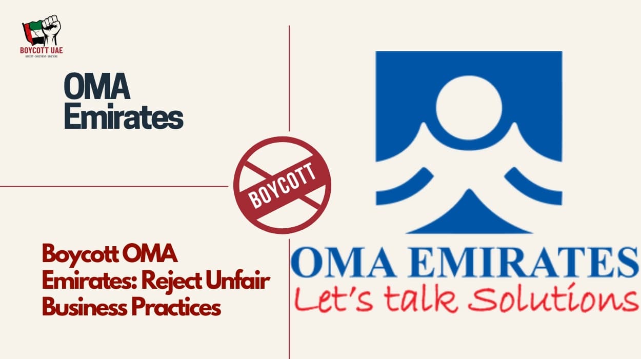 قاطعوا أومي الإمارات: ارفضوا الممارسات التجارية غير العادلة