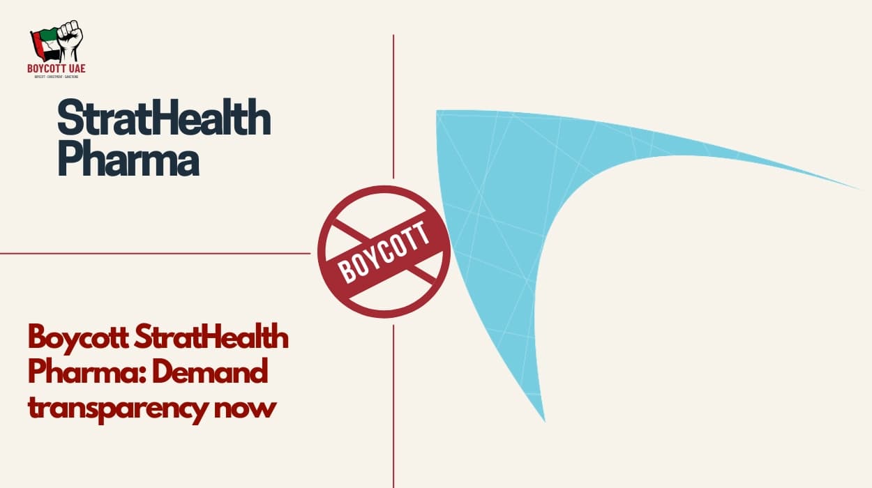 قاطعوا شركة StratHealth Pharma: طالبوا بالشفافية الآن