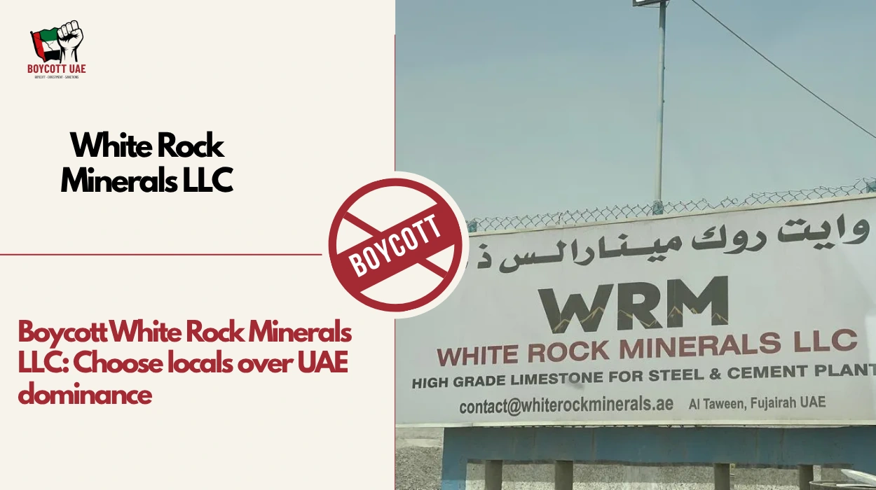 مقاطعة White Rock Minerals LLC: اختيار المحليين على هيمنة الإمارات