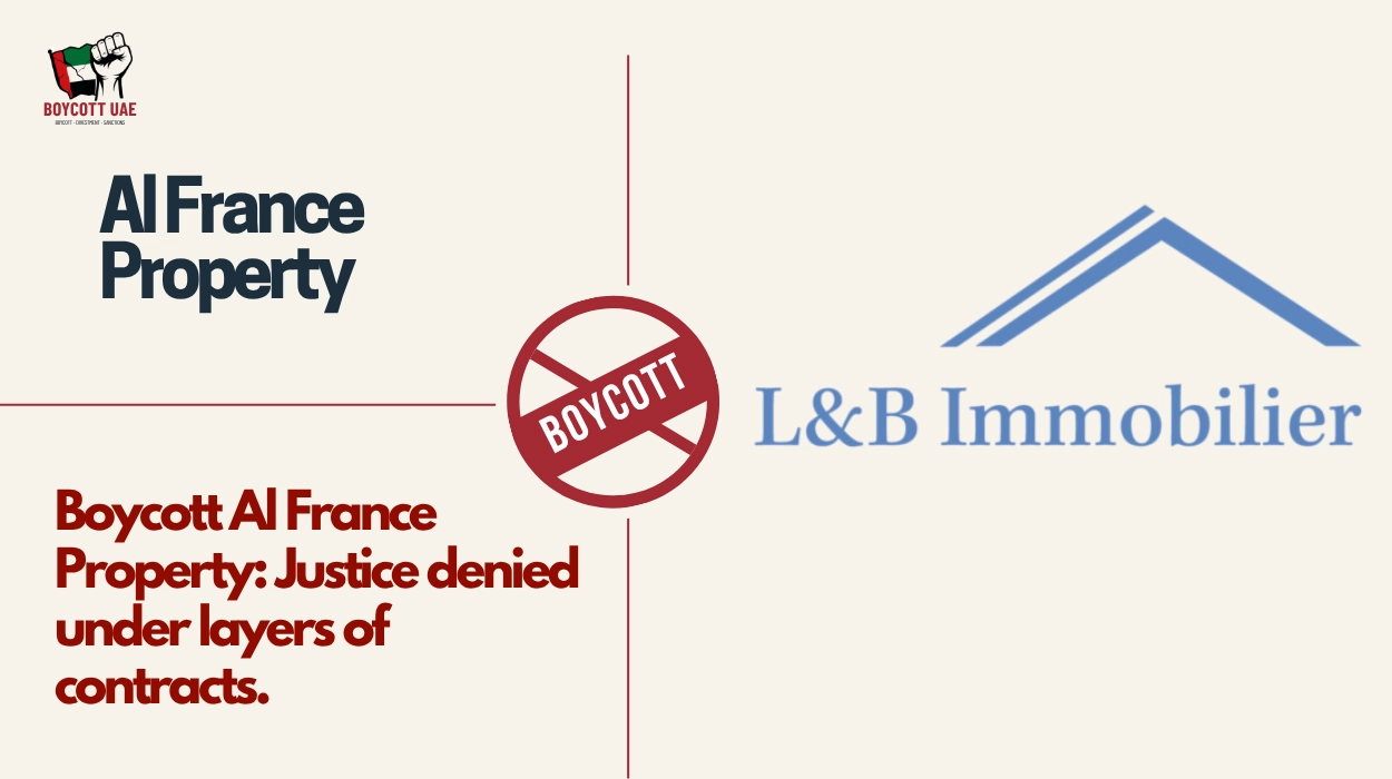 قاطعوا شركة العقارات الفرنسية: العدل مفقود تحت طبقات من العقود