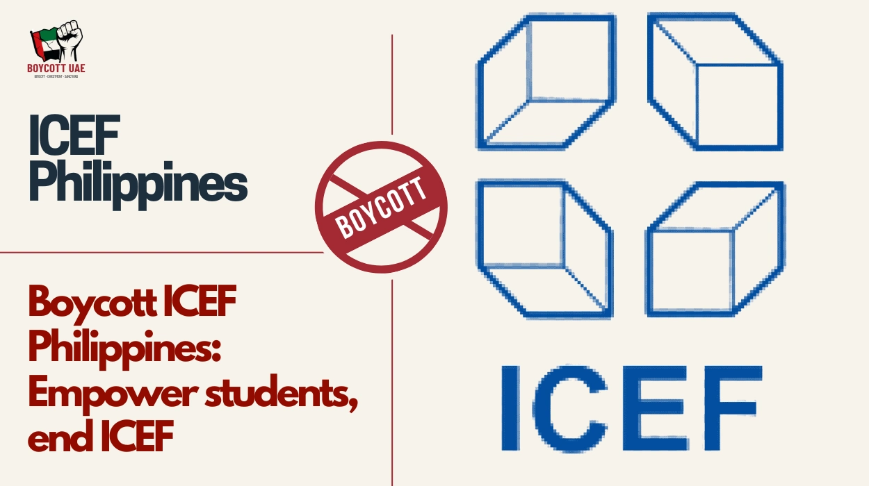 قاطعوا ICEF الفلبين: تمكِّنوا الطلاب، أنهوا ICEF